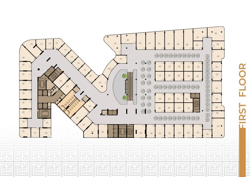 Floor plan for  at Moonreal Tower