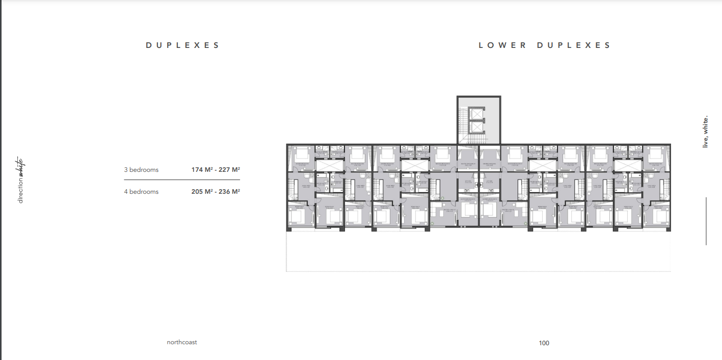 Floor plan for chalet at Direction White