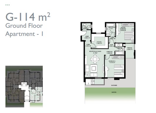 Floor plan for apartment at Jayd