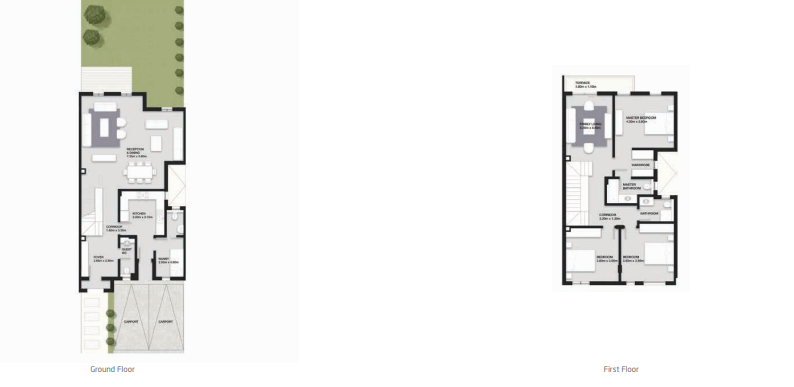 Floor plan for apartment at VYE SODIC