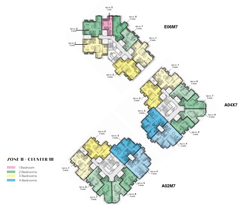Floor plan for apartment at Il Latini SED