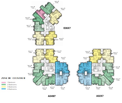 Floor plan for apartment at Il Latini SED