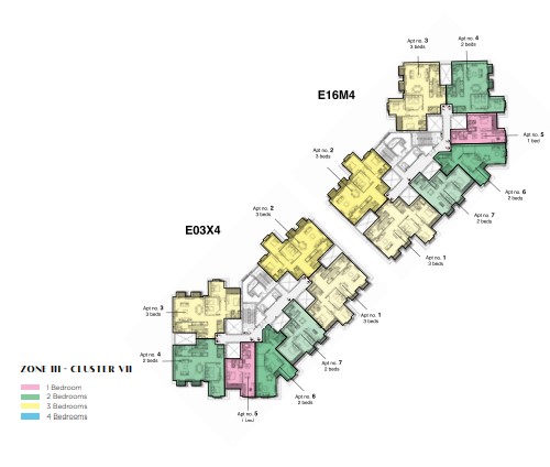 Floor plan for apartment at Il Latini SED