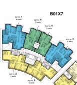 Floor plan for apartment at Il Latini SED