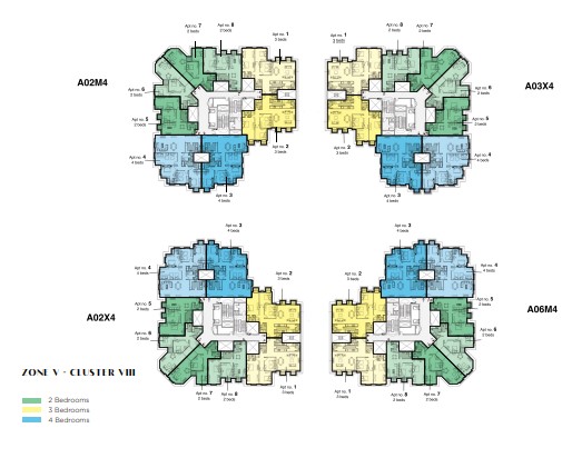 Floor plan for apartment at Il Latini SED