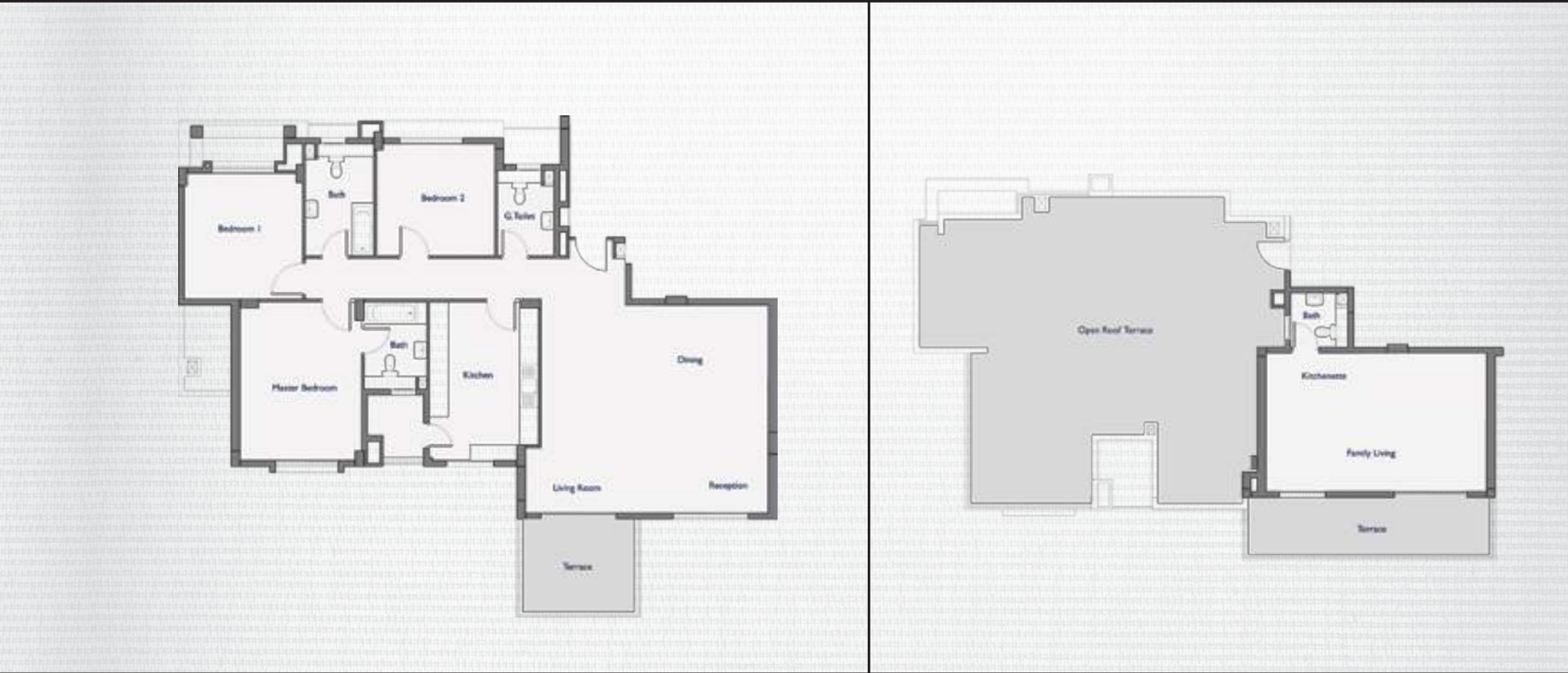 Floor plan for apartment at Palm Parks