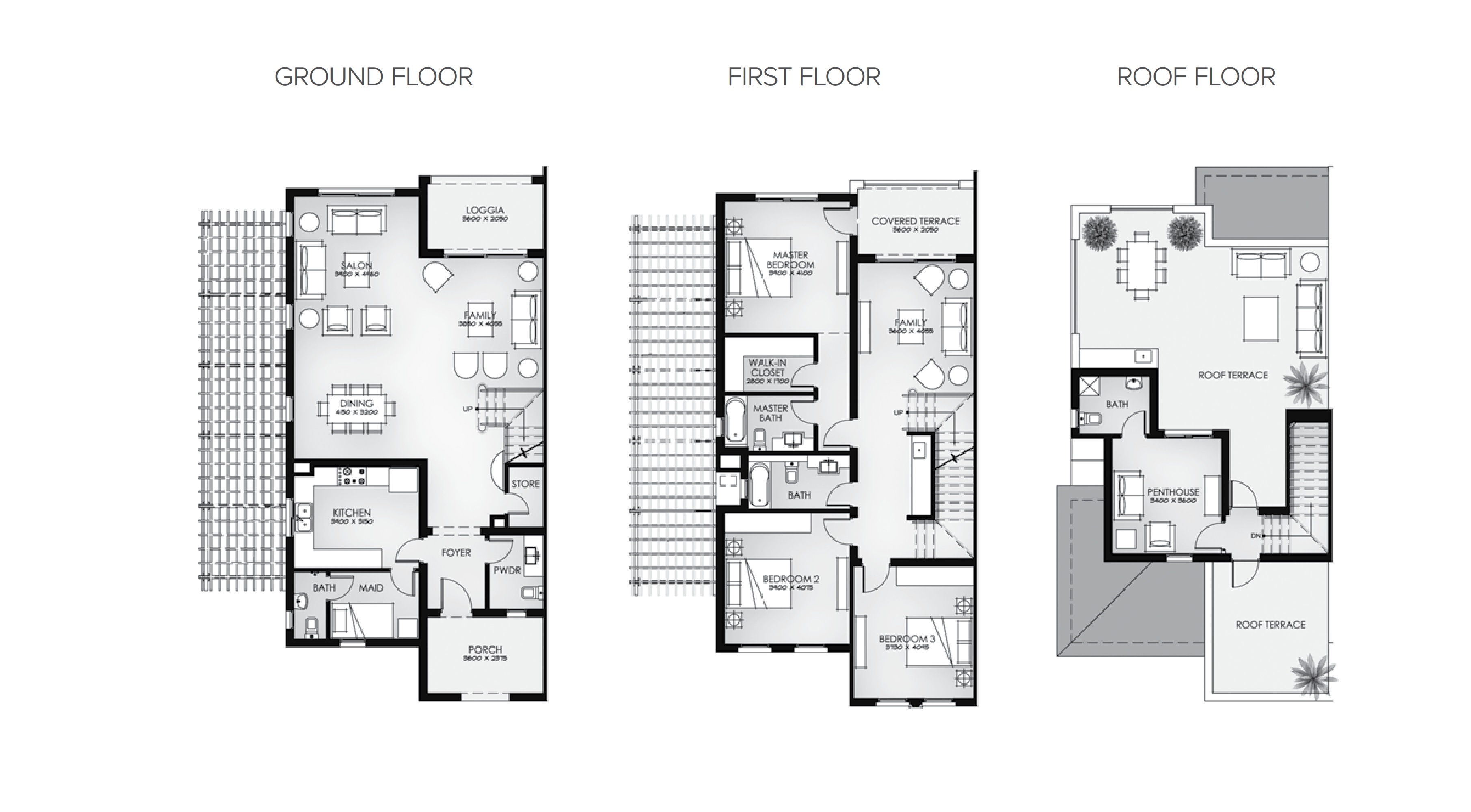 Floor plan for  at Mivida