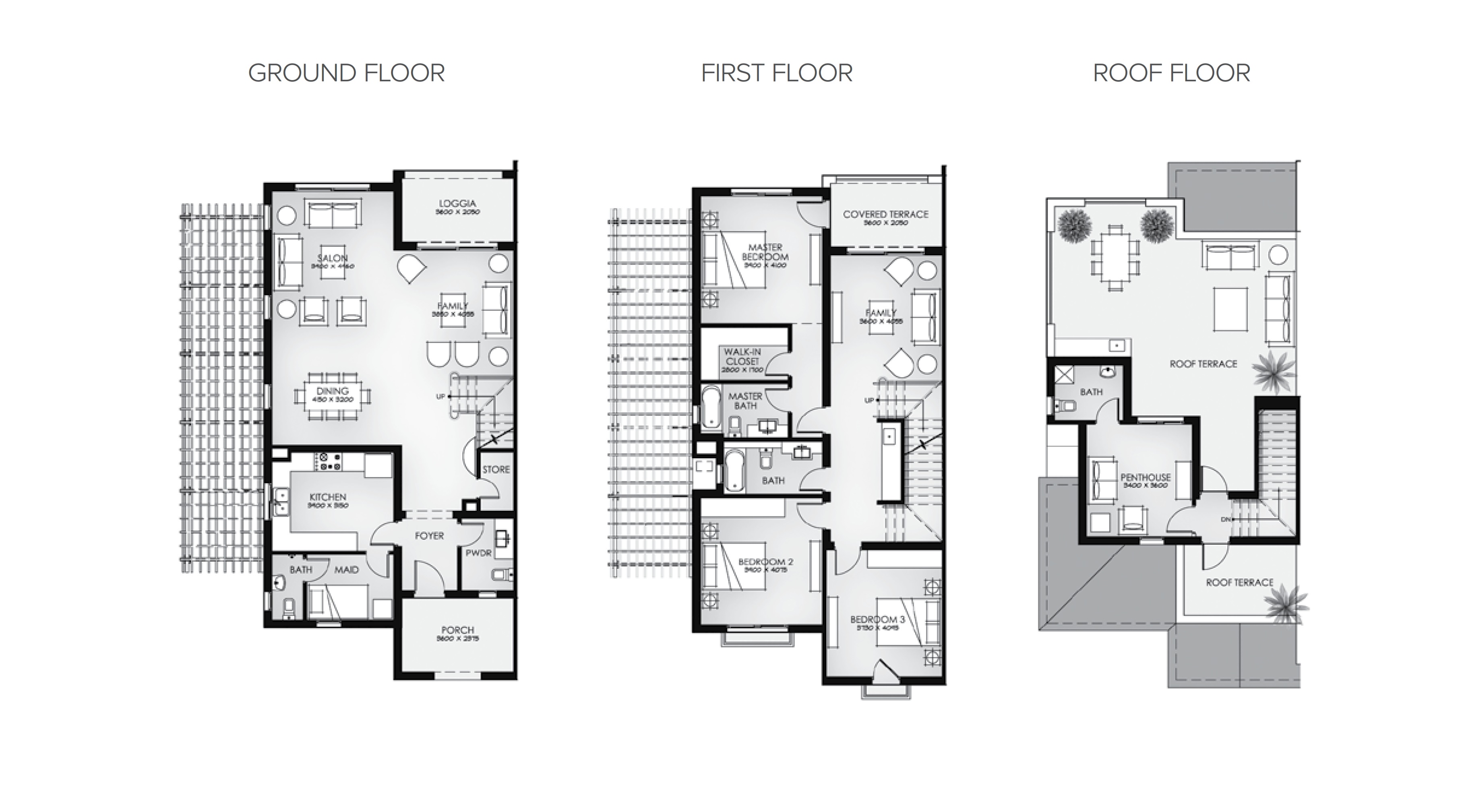 Floor plan for  at Mivida