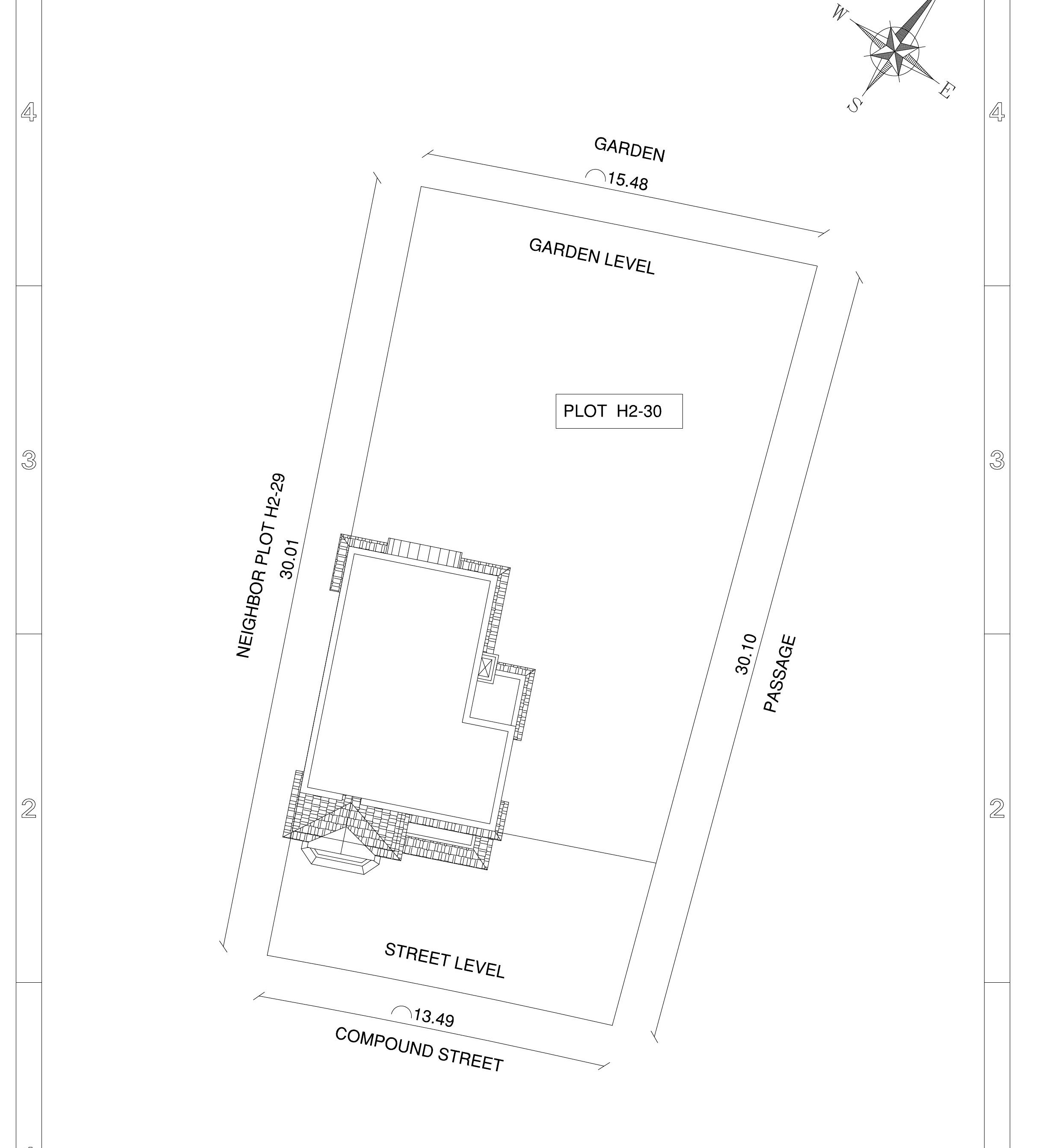 Floor plan for villa at Mountain View Chillout Park