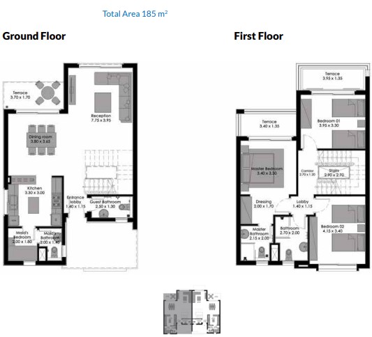 Floor plan for  at Bo Island