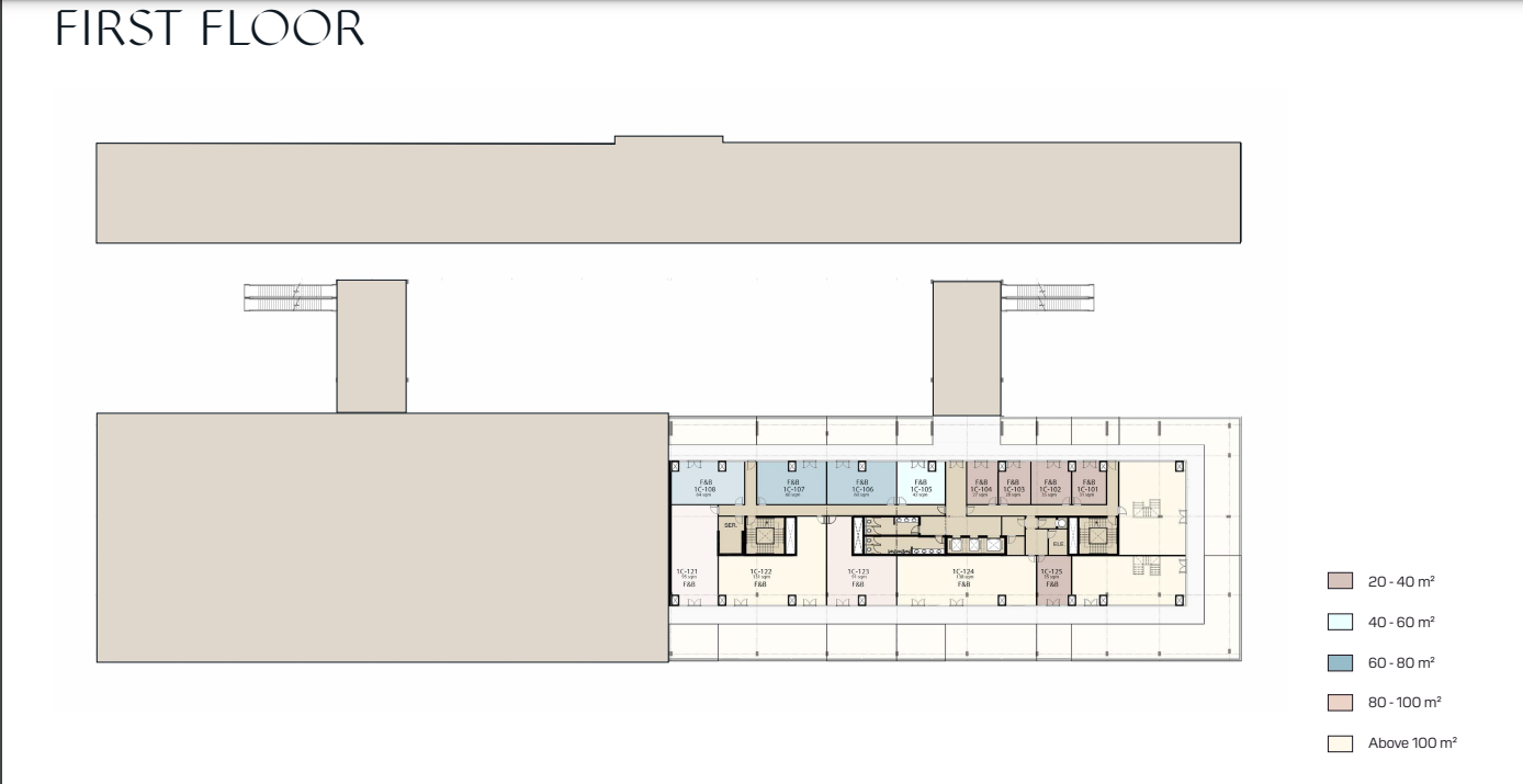 Floor plan for  at Capital avenue