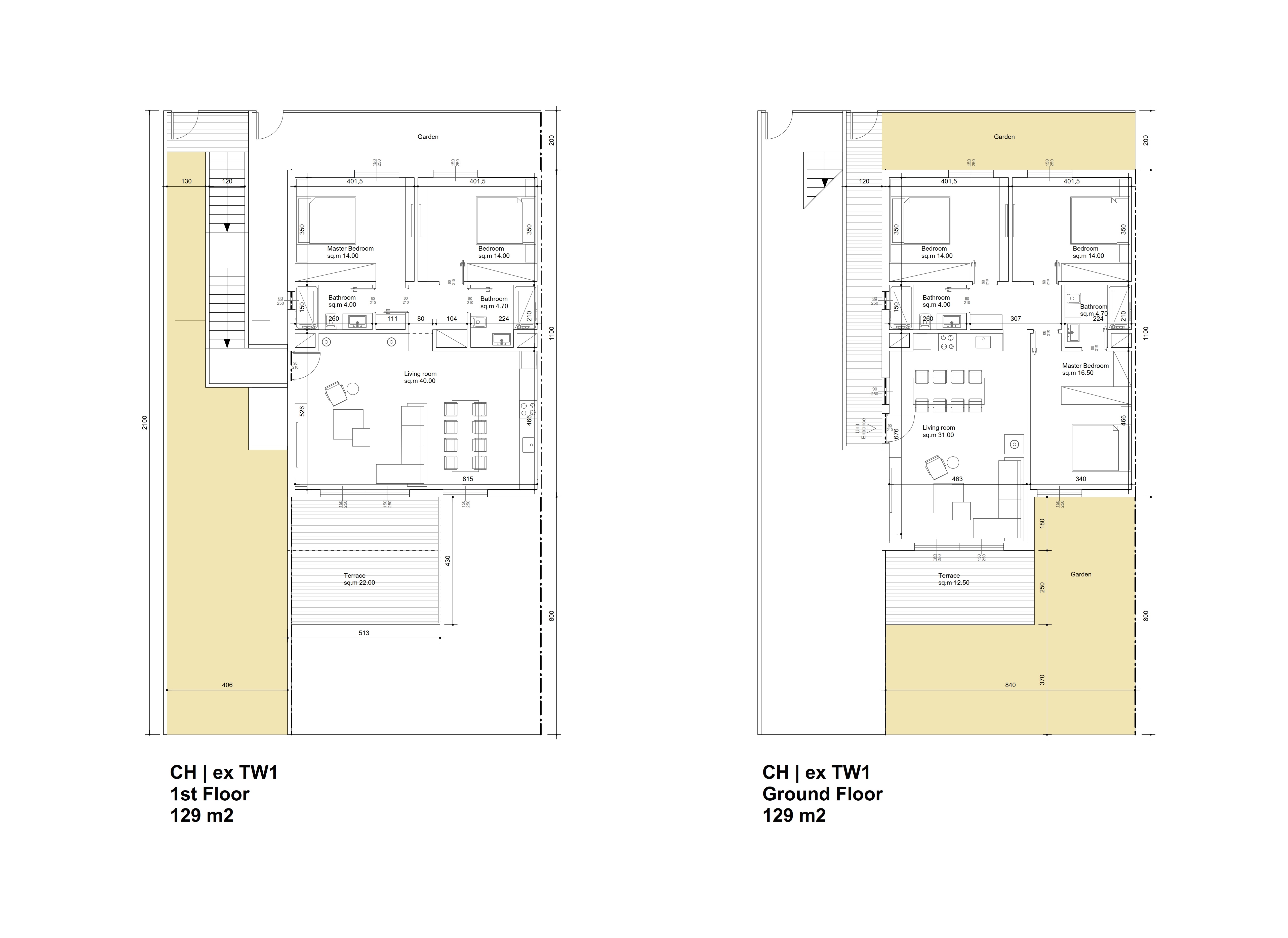 Floor plan for  at Fouka Bay
