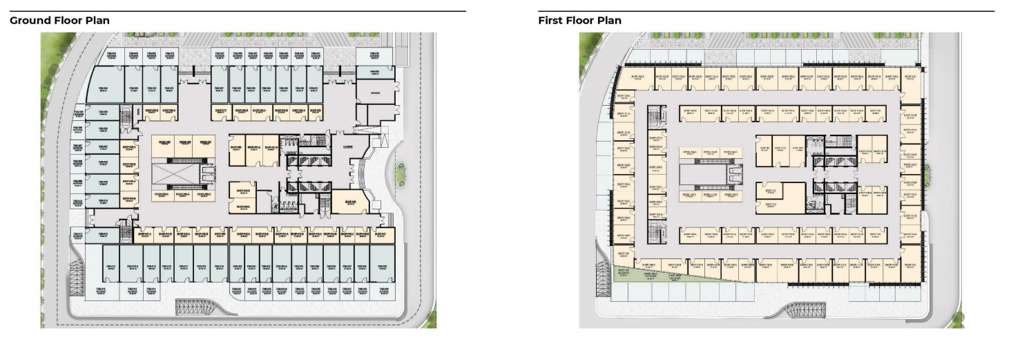 Floor plan for  at Taj Tower