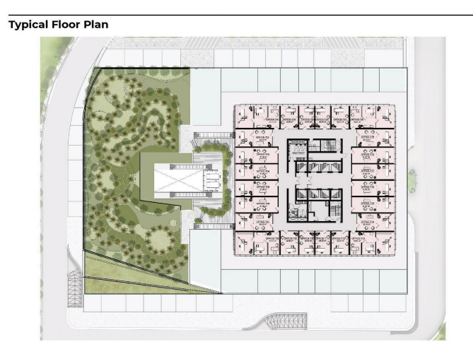Floor plan for  at Taj Tower