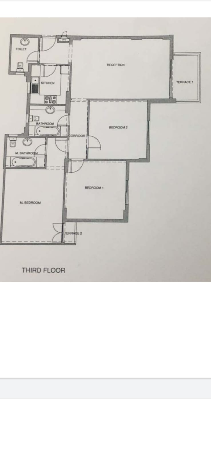 Floor plan for apartment at Mountain View ICity New Cairo