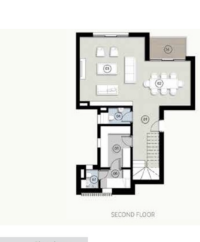 Floor plan for apartment at ZED