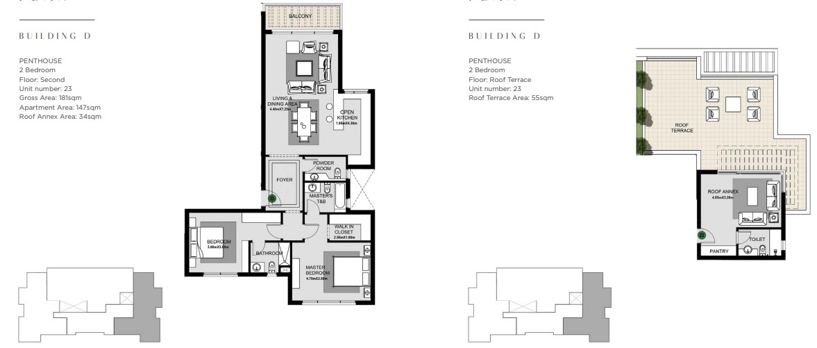 Floor plan for apartment at The Estates Residence
