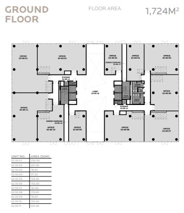 Floor plan for  at Eastown
