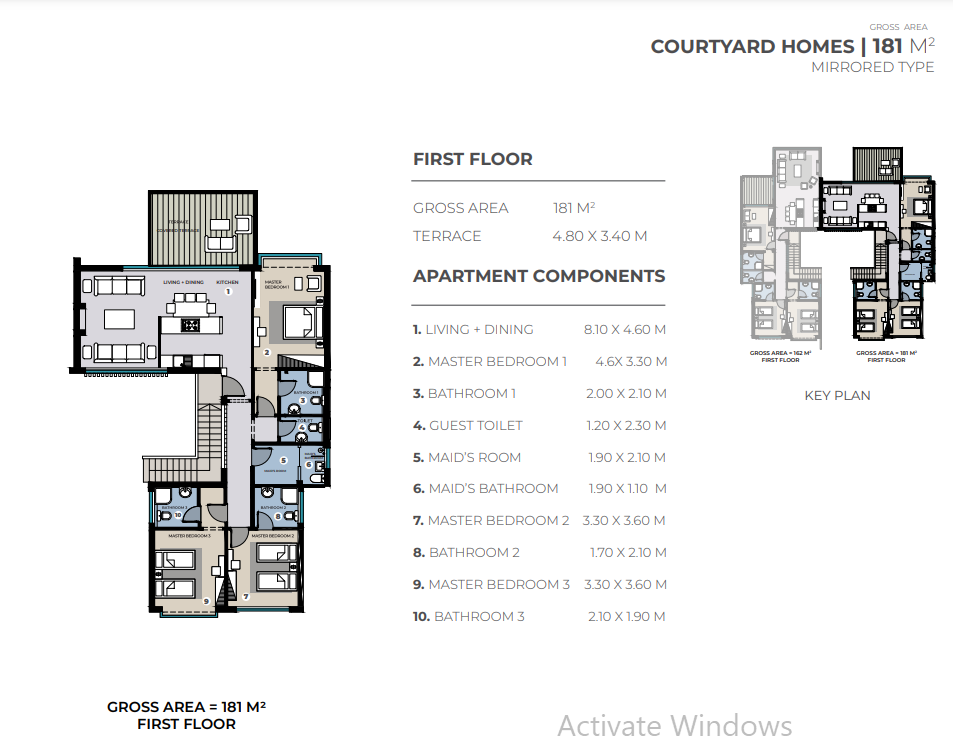 Floor plan for chalet at The Waterway North Coast