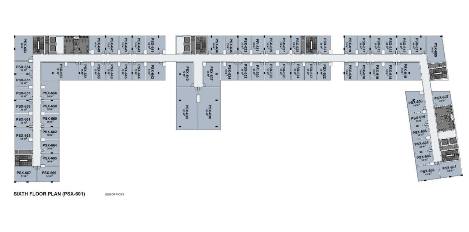 Floor plan for  at The Loft Plaza