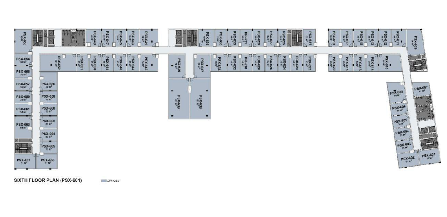 Floor plan for  at The Loft Plaza