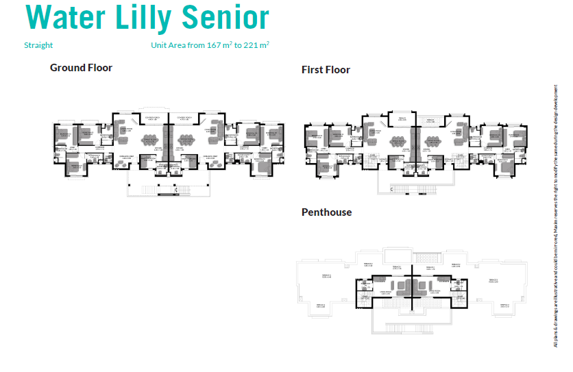 Floor plan for chalet at Bo Island