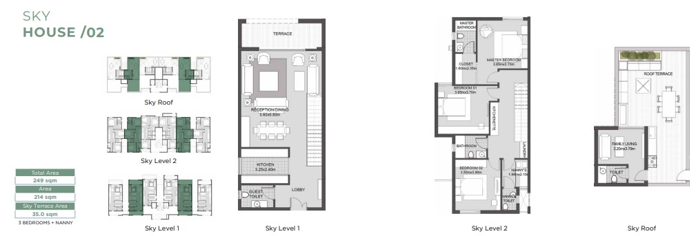 Floor plan for duplex at SODIC East