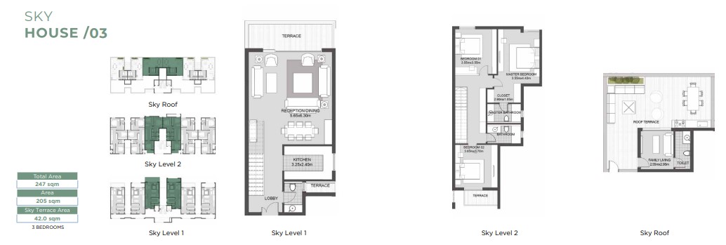 Floor plan for duplex at SODIC East