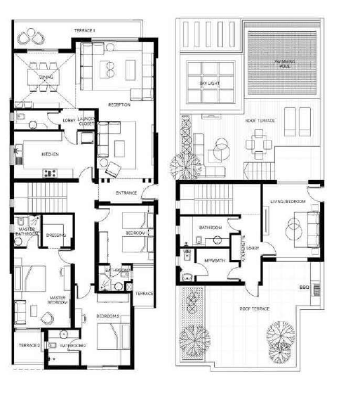 Floor plan for  at Trio