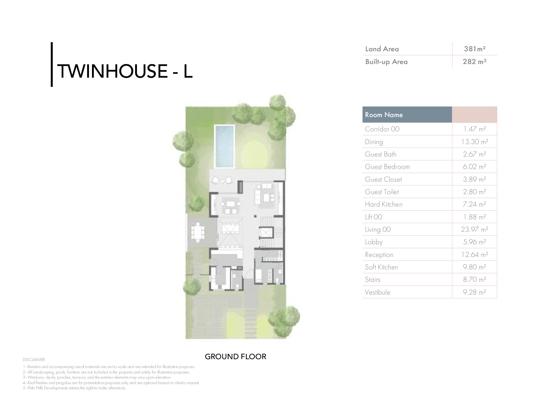 Floor plan for  at Badya
