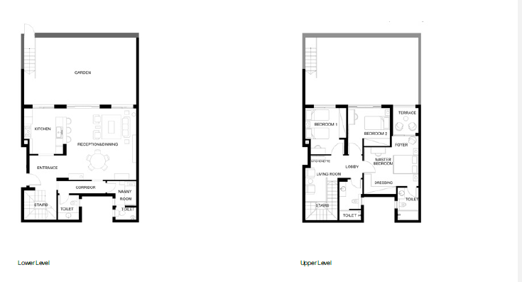 Floor plan for apartment at Trio