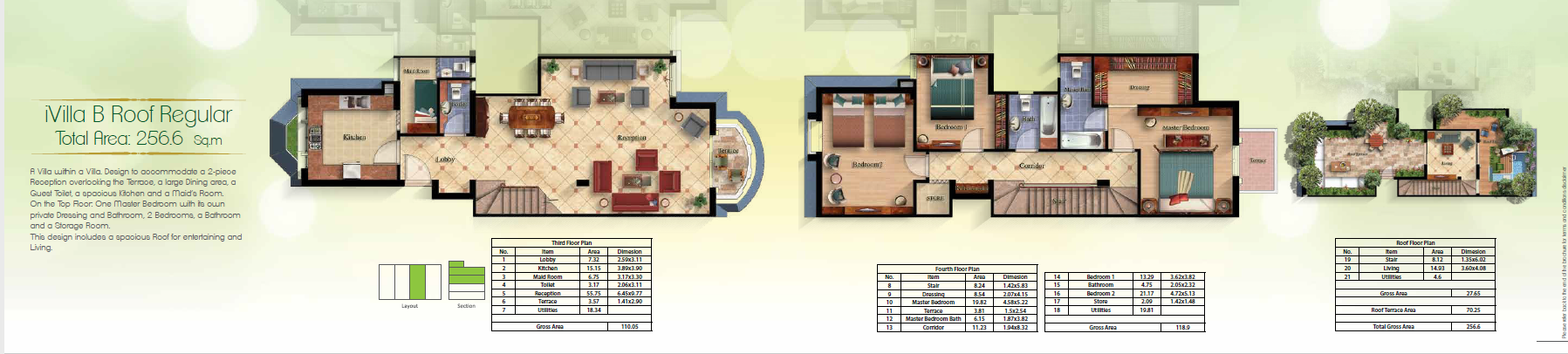 Floor plan for duplex at Mountain View October Park