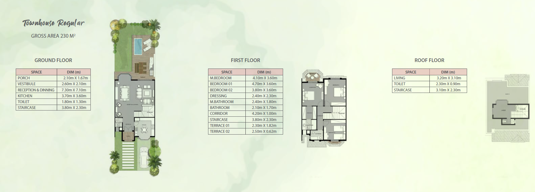 Floor plan for duplex at Mountain View ICity New Cairo