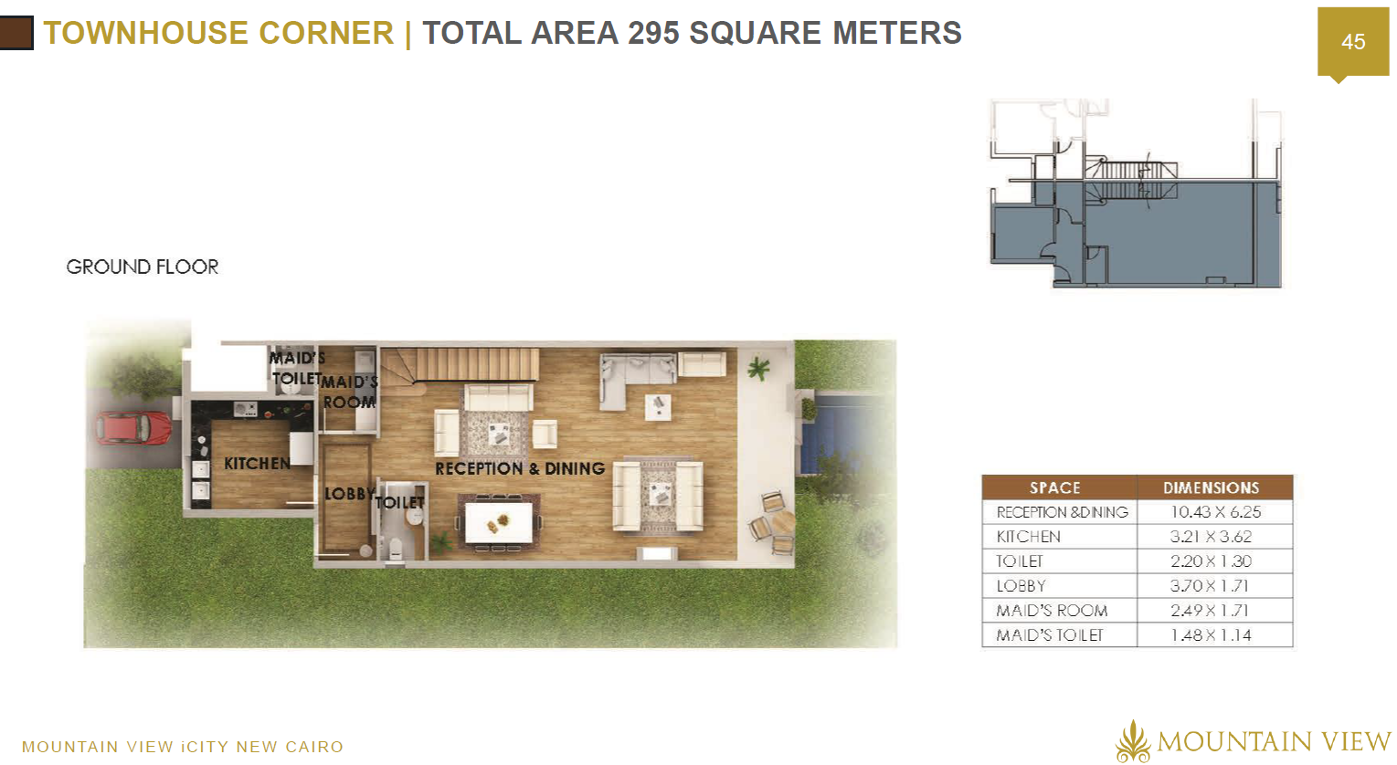 Floor plan for  at Mountain View ICity New Cairo