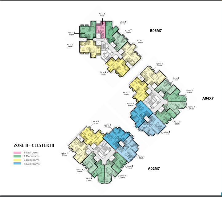 Floor plan for apartment at Il Latini SED