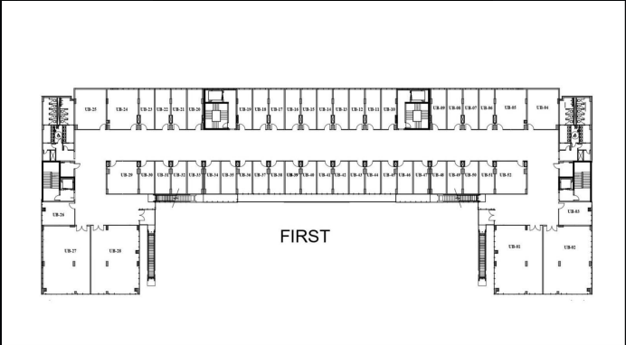 Floor plan for  at Udora Mall