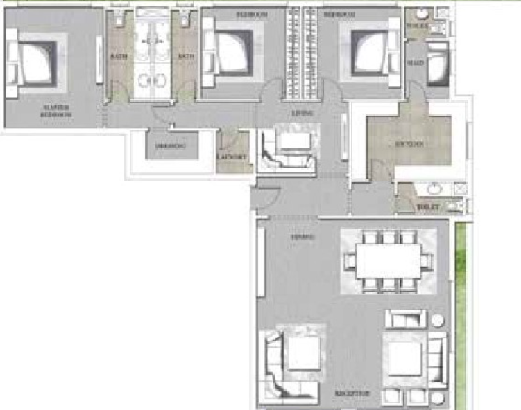 Floor plan for apartment at Joulz