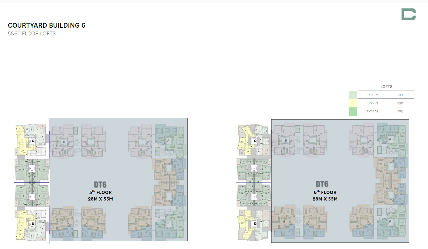 Floor plan for duplex at Bloomfields