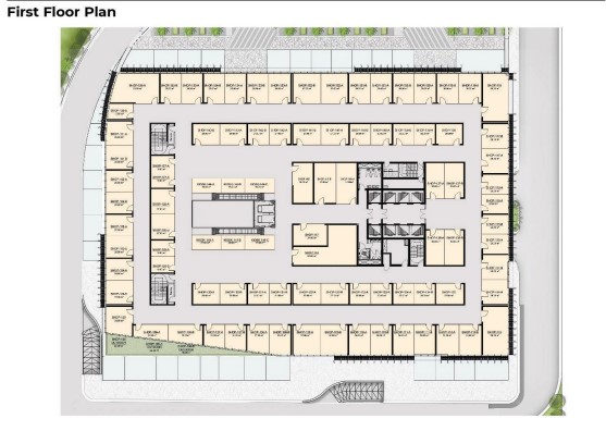 Floor plan for  at Taj Tower