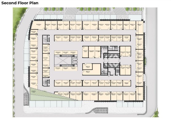 Floor plan for  at Taj Tower