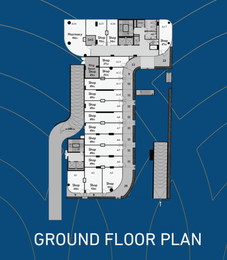 Floor plan for  at Evora Tower