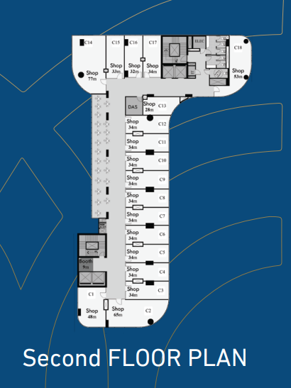 Floor plan for  at Evora Tower
