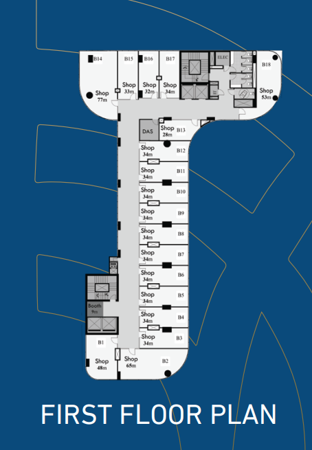 Floor plan for  at Evora Tower