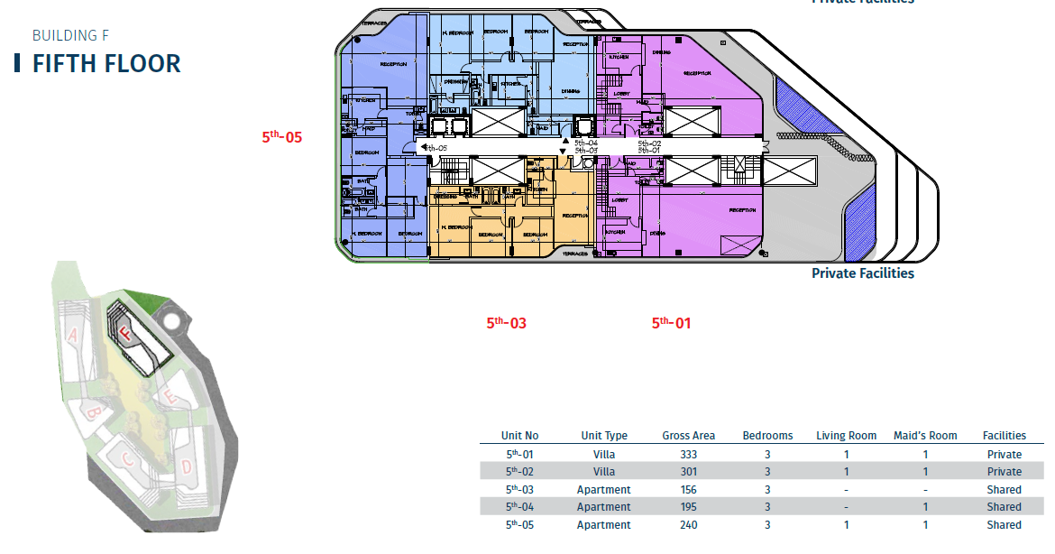 Floor plan for duplex at Bloomfields