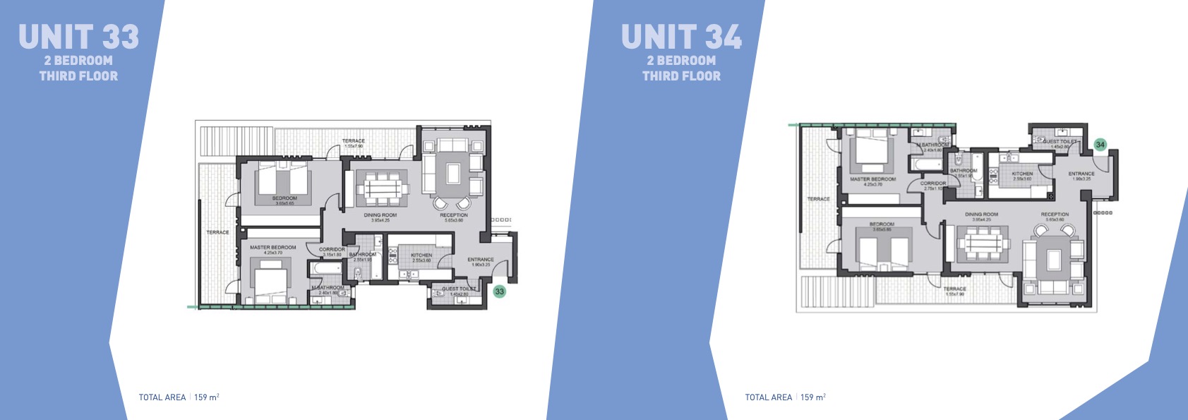 Floor plan for apartment at Sky Condos Phase 3, Villette