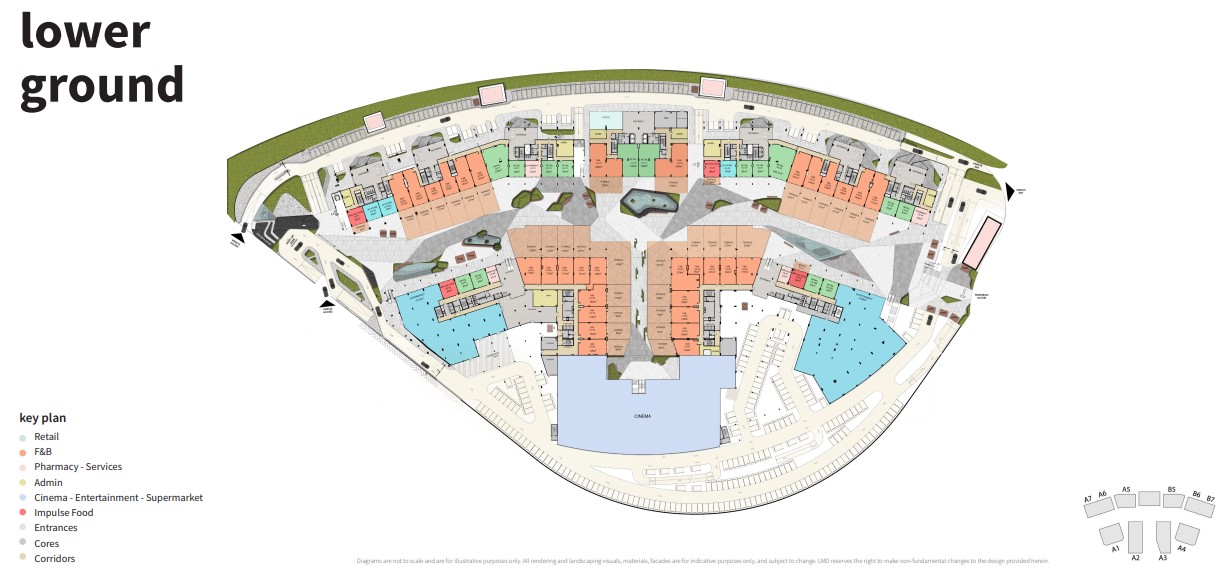 Floor plan for  at Three Sixty