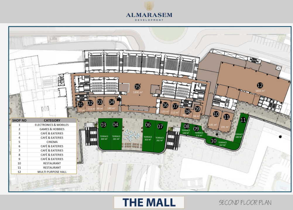 Floor plan for  at Fifth Square Al Marasem