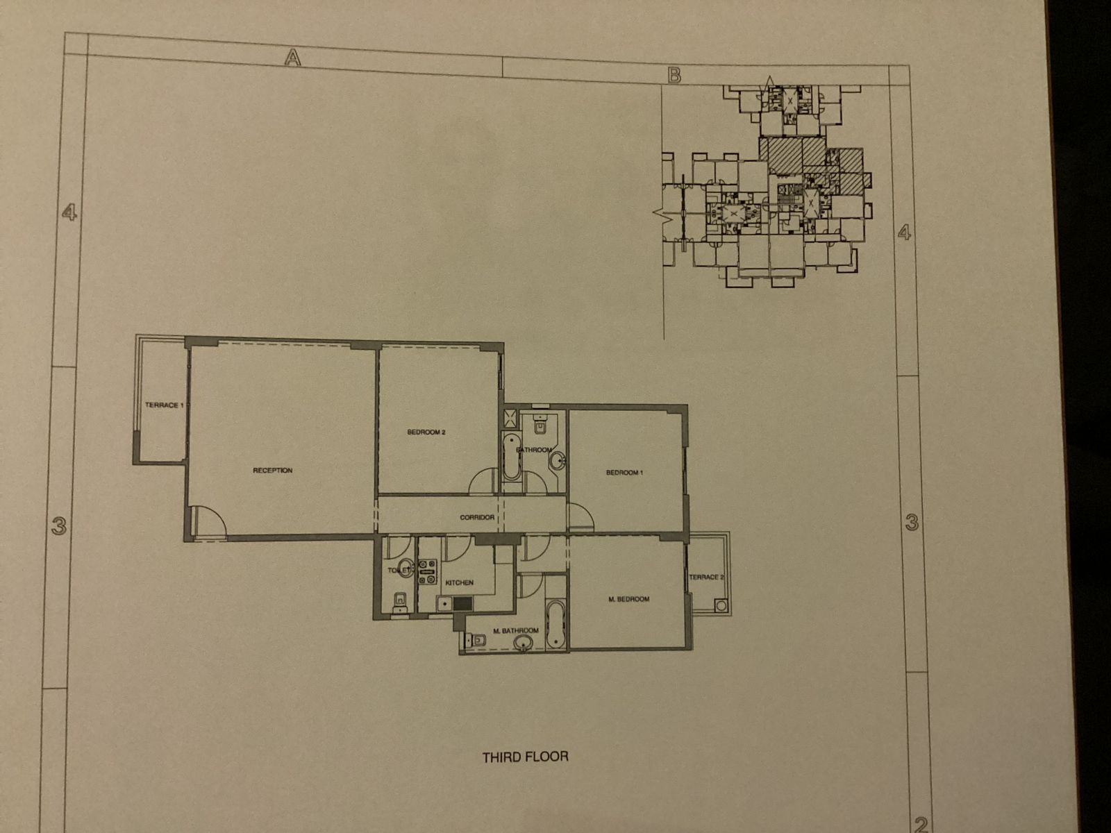 Floor plan for apartment at Mountain View ICity New Cairo