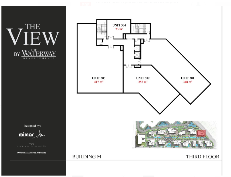 Floor plan for  at The View Waterway