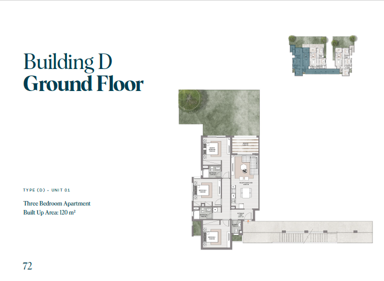 Floor plan for apartment at Makadi Heights